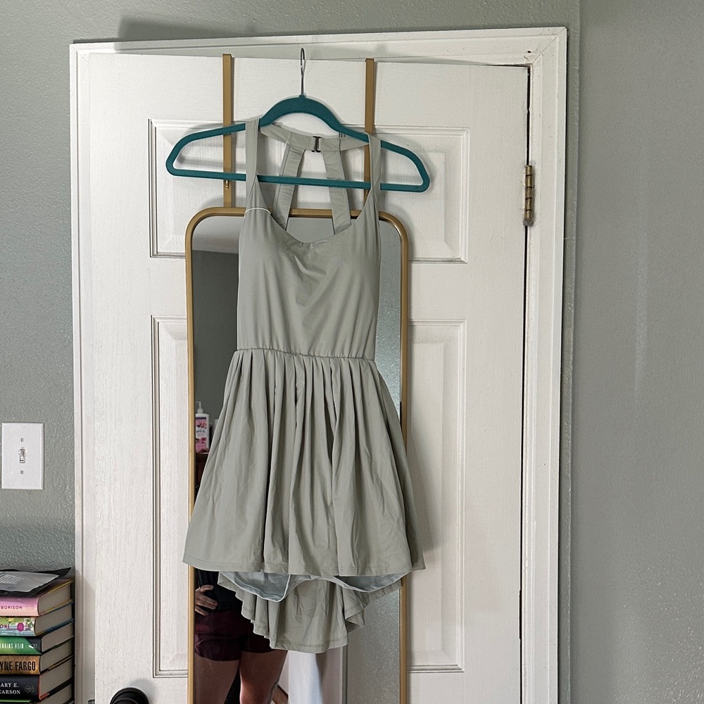Stylish Dress in Light Gray